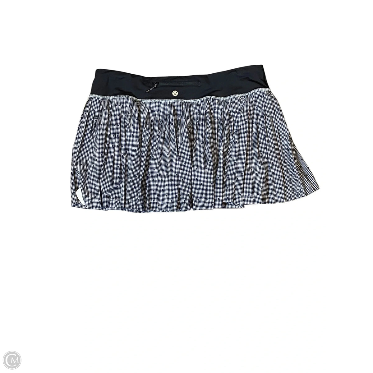 Skort By Lululemon In Black & White, Size: 10