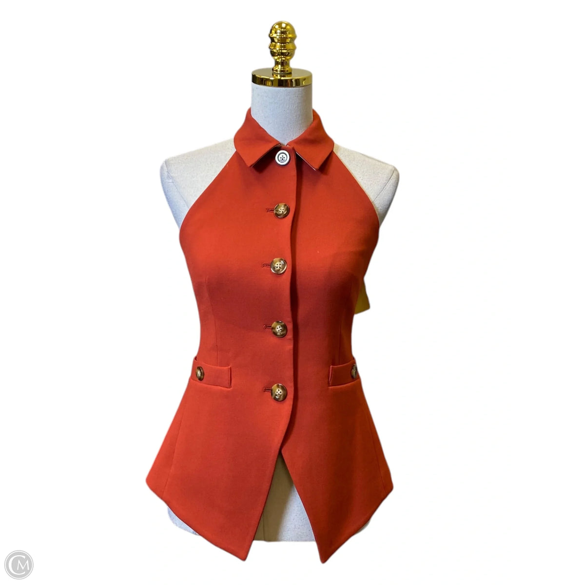 Vest Other By Veronica Beard In Orange, Size: 0