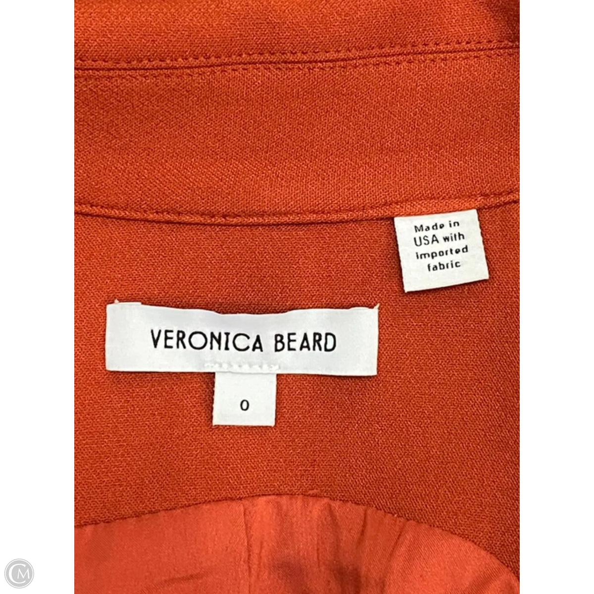 Vest Other By Veronica Beard In Orange, Size: 0