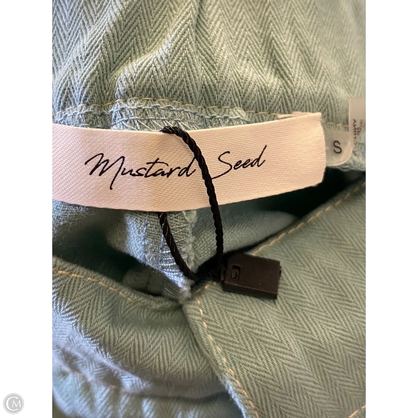 Shorts By Mustard Seed In Teal, Size: S