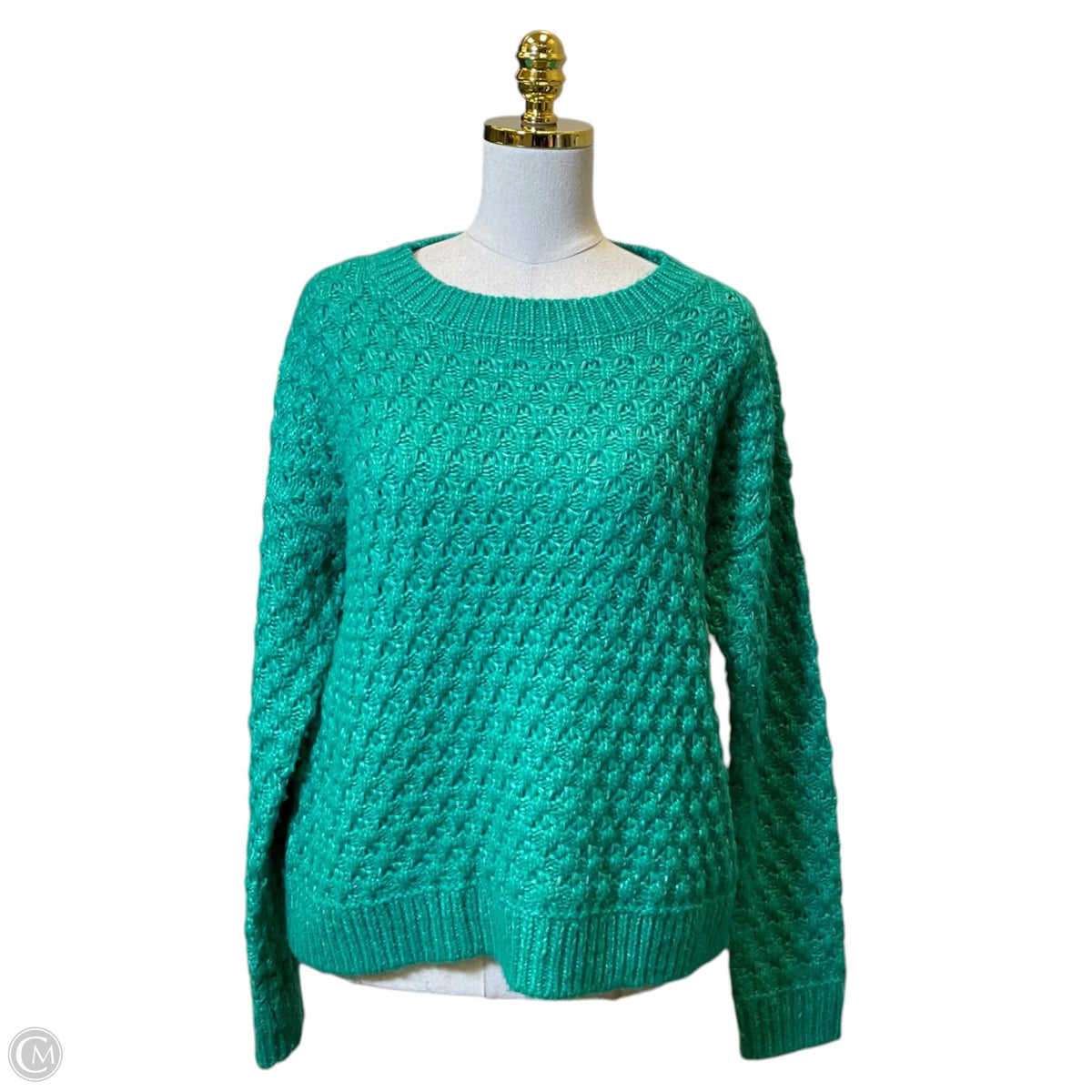 Sweater By Loft In Green, Size: M