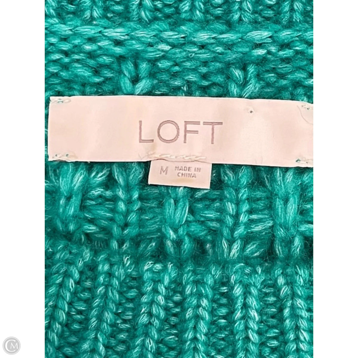 Sweater By Loft In Green, Size: M