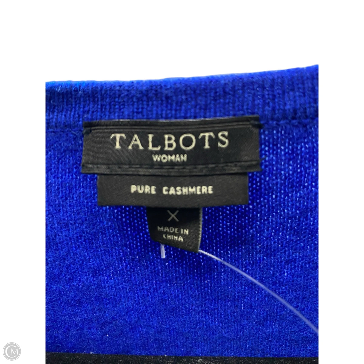 Sweater By Talbots In Blue, Size: L