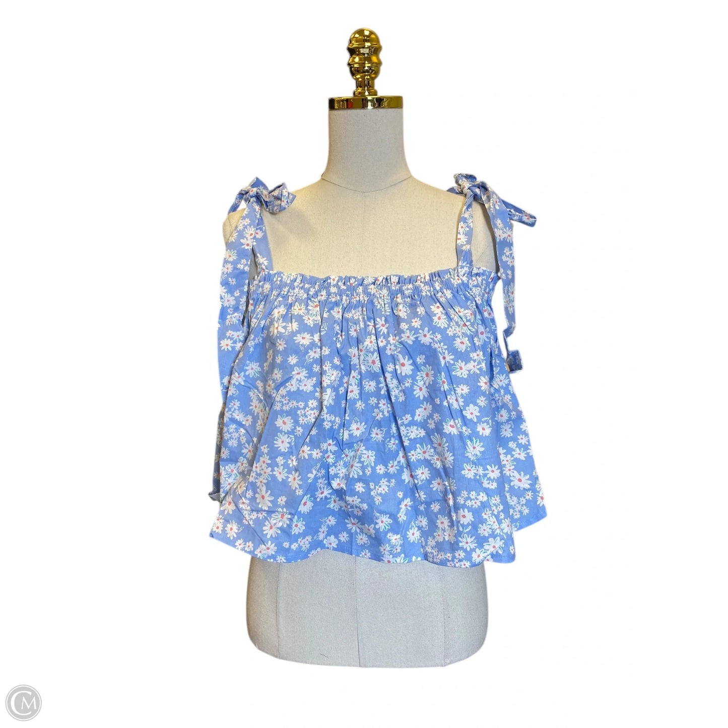Top Sleeveless By Idem Ditto In Blue, Size: L