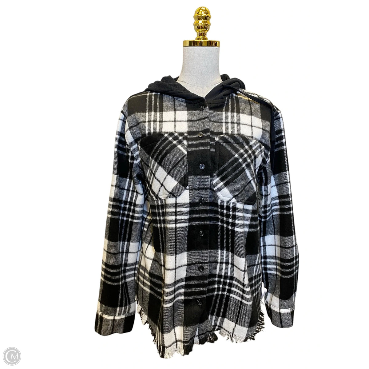 Jacket Other By Wallflower In Black & White, Size: M