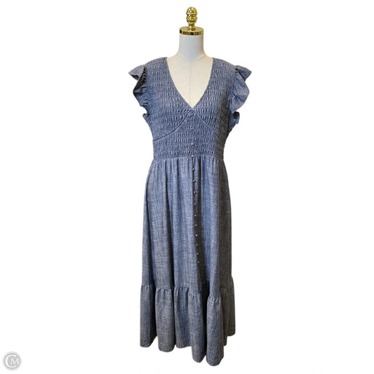 Dress Casual Maxi By Skies Are Blue In Blue, Size: Xl
