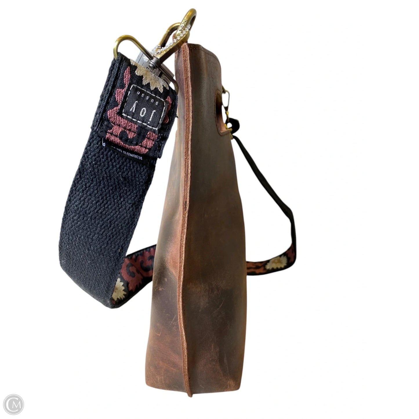 Crossbody Leather By Szone, Size: Large