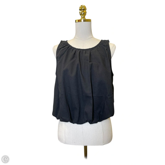 Top Sleeveless By Double Zero In Black, Size: L