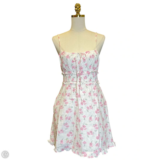 Dress Casual Midi By Clothes Mentor In Floral Print, Size: S