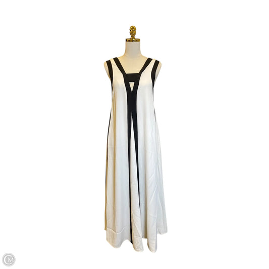 Dress Casual Maxi By Fore In Black & White, Size: S