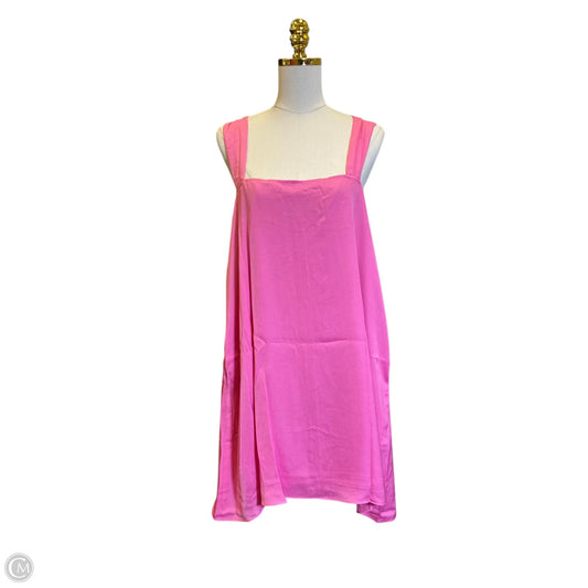 Dress Casual Midi By Impressions In Pink, Size: L