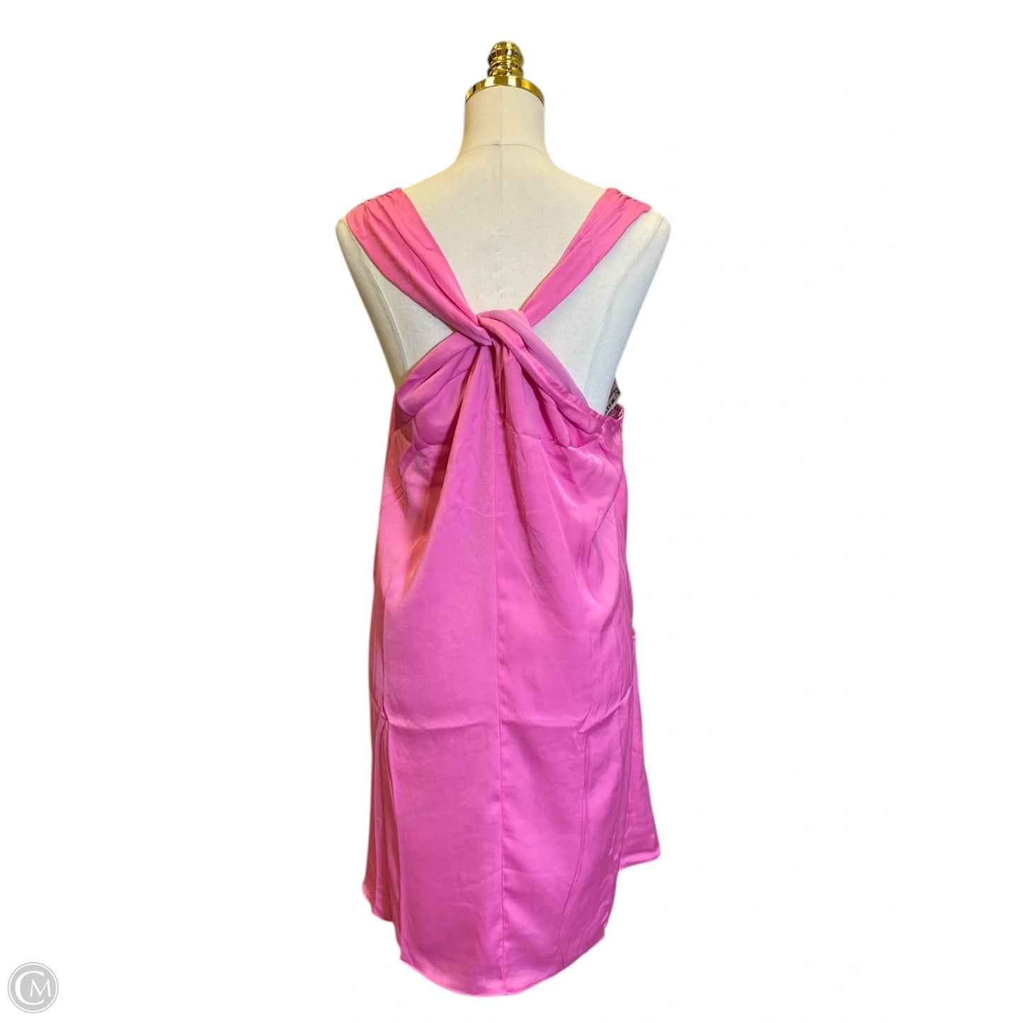 Dress Casual Midi By Impressions In Pink, Size: Xl