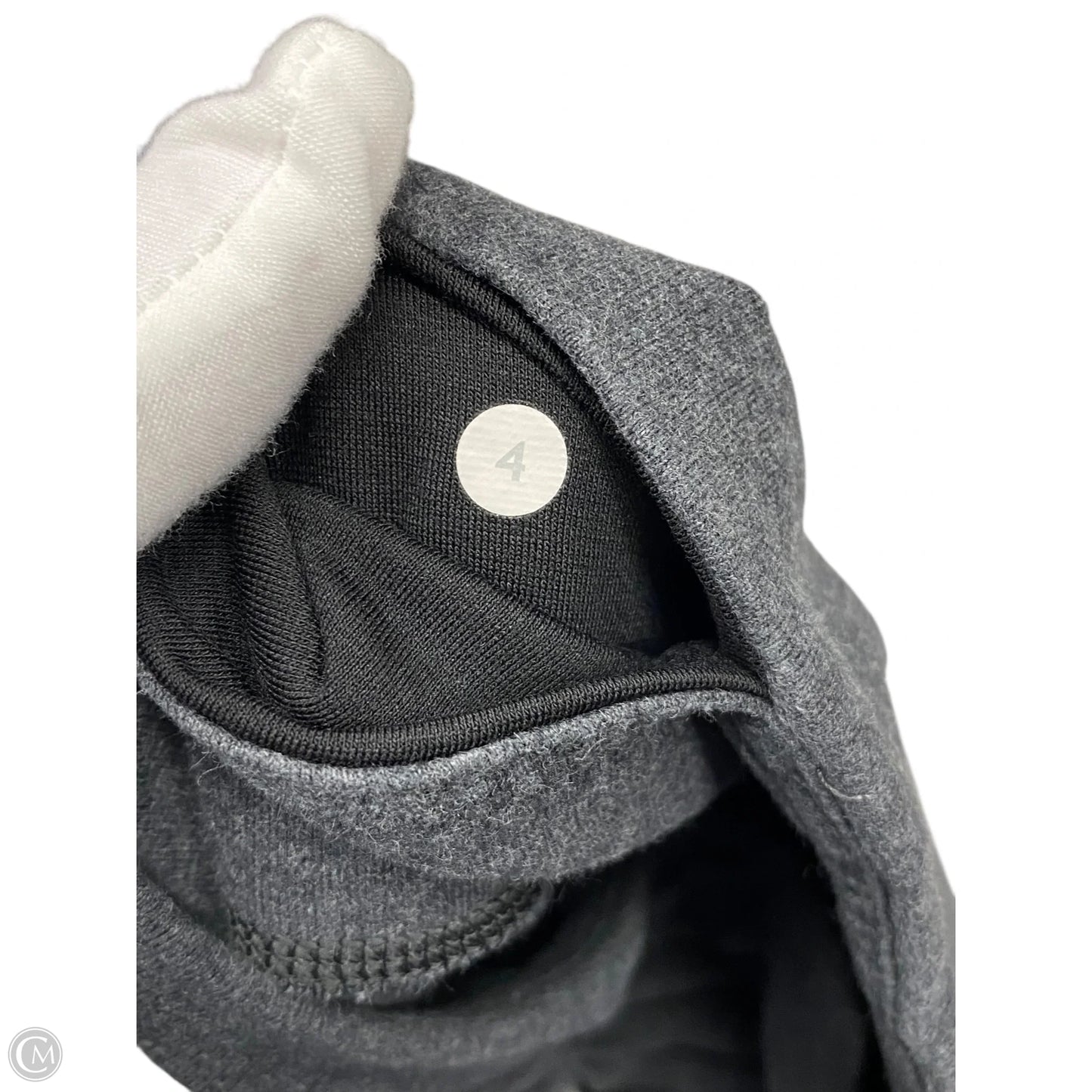 Athletic Leggings By Lululemon In Grey, Size: 4