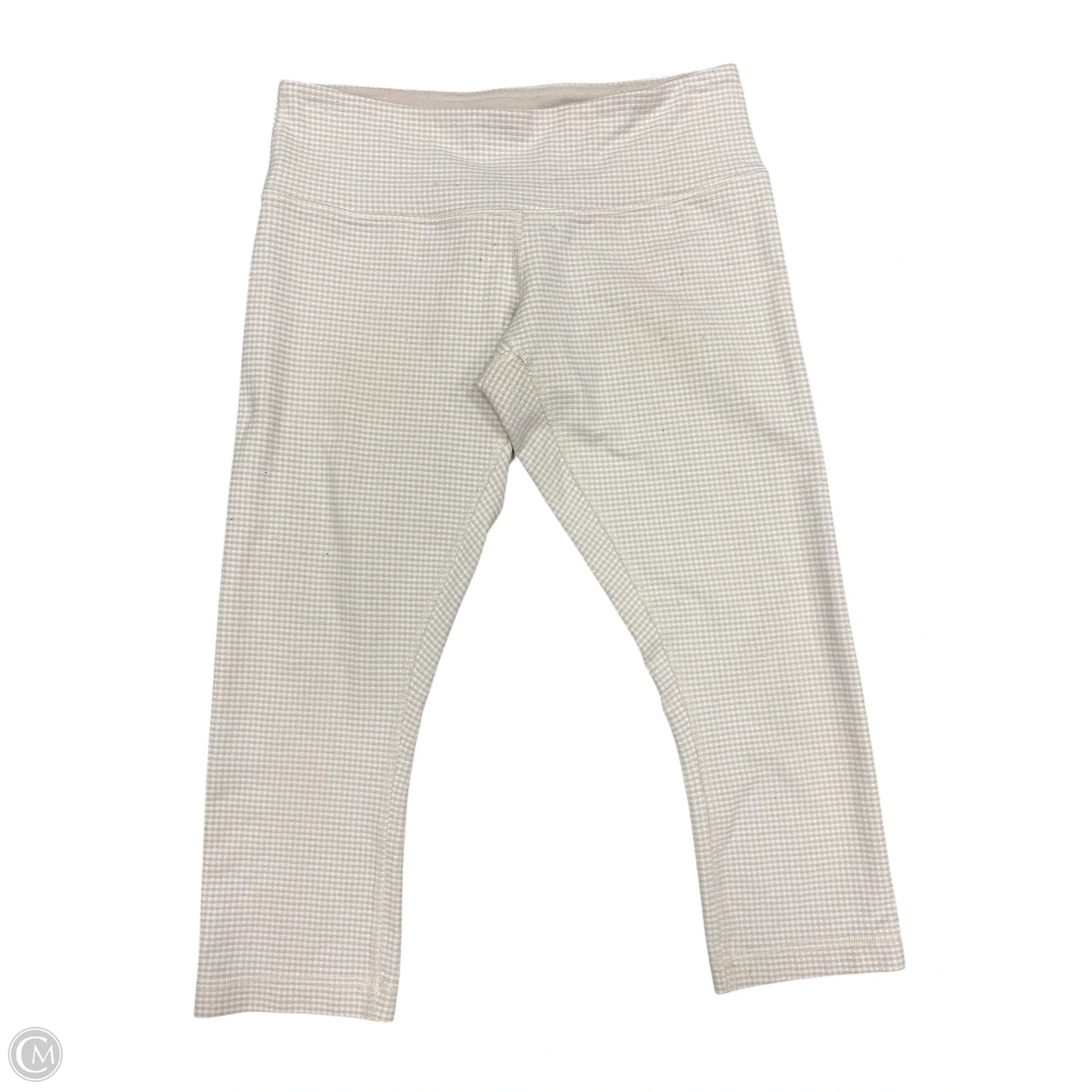 Athletic Leggings By Lululemon In White, Size: 6