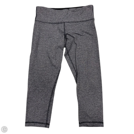 Athletic Leggings By Lululemon In Grey, Size: 8