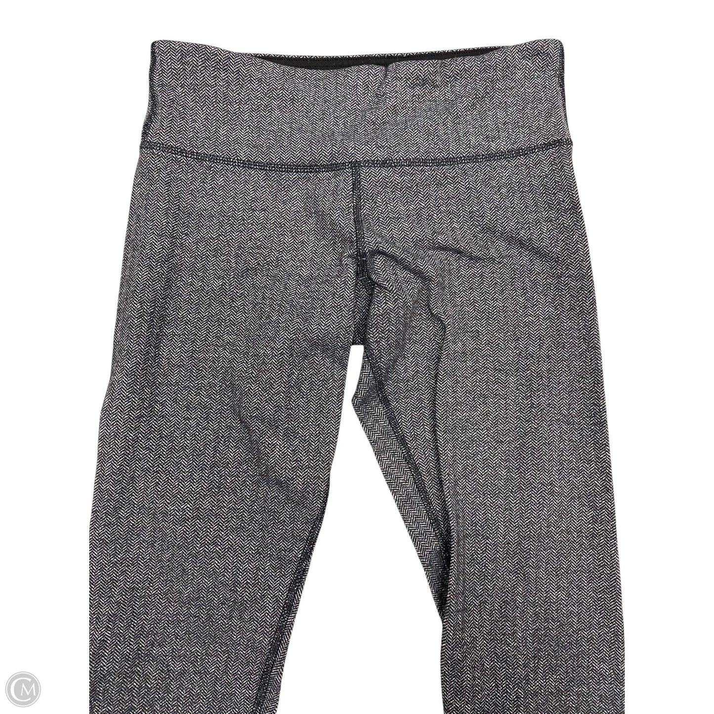 Athletic Leggings By Lululemon In Grey, Size: 8
