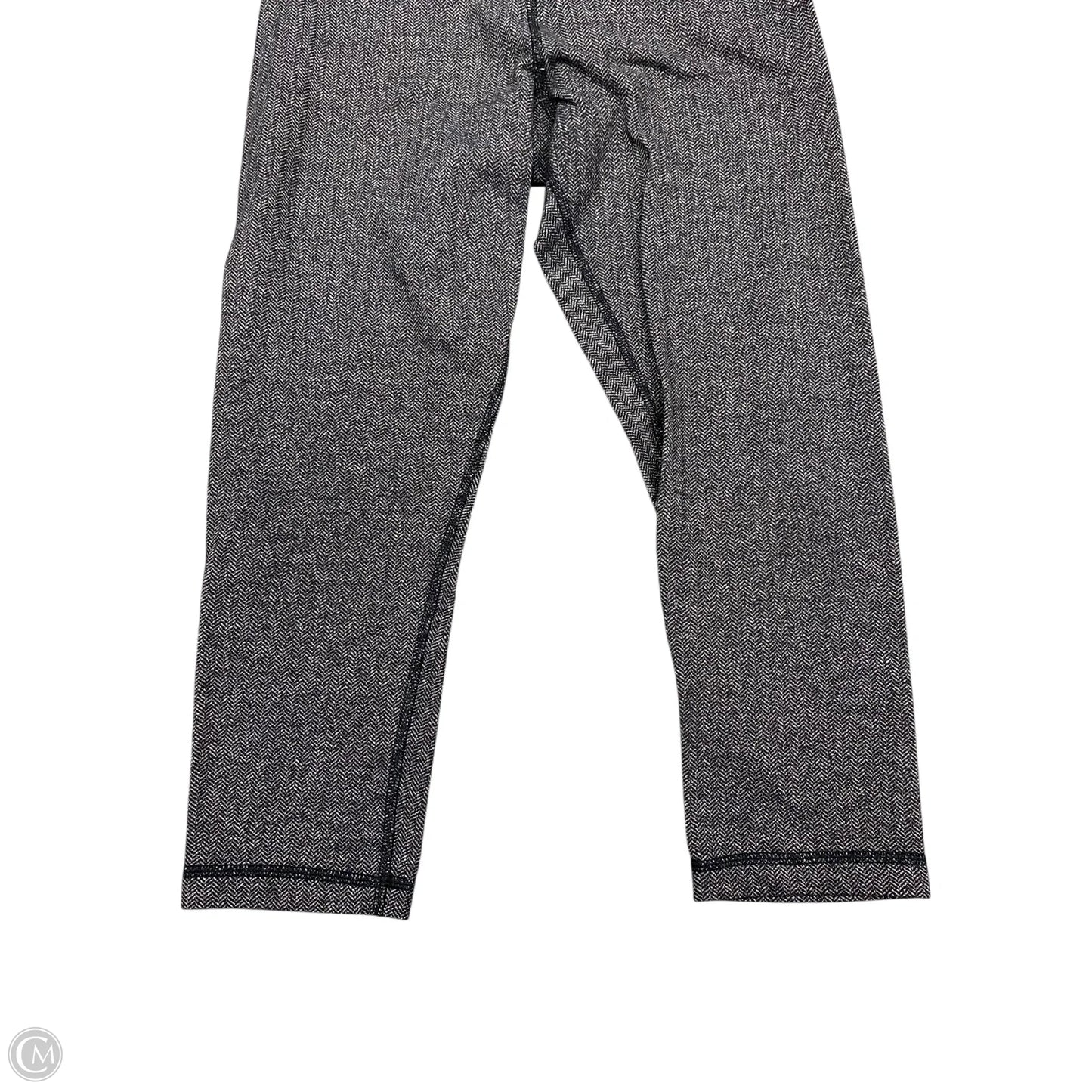 Athletic Leggings By Lululemon In Grey, Size: 8