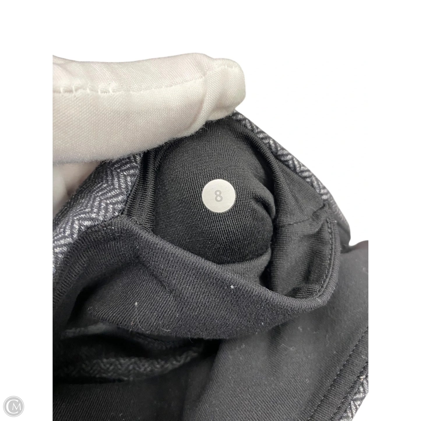 Athletic Leggings By Lululemon In Grey, Size: 8