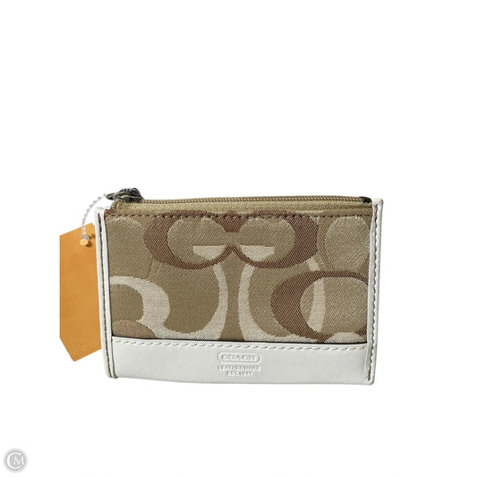 Id/card Holder Designer By Coach, Size: Small
