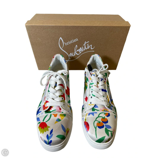 Shoes Luxury Designer By Christian Louboutin In Multi-colored, Size: 9.5