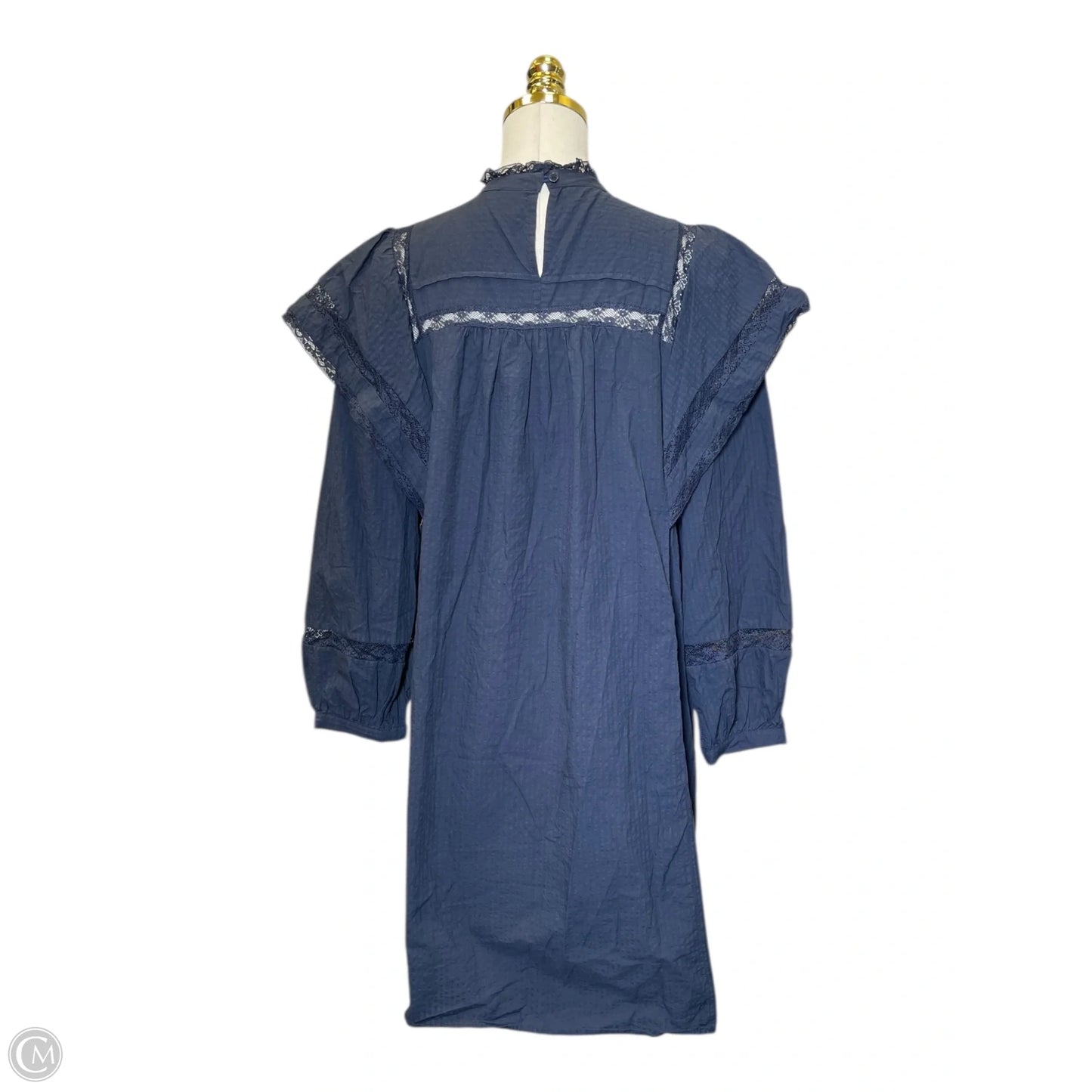 Dress Casual Midi By Maeve In Blue, Size: L