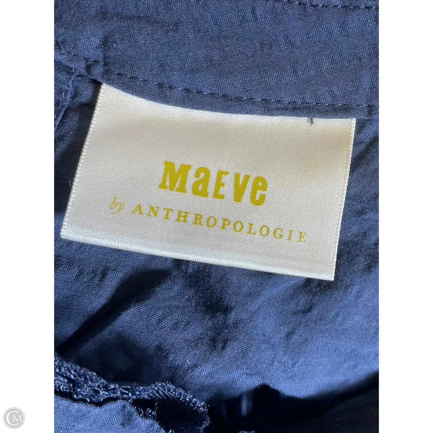 Dress Casual Midi By Maeve In Blue, Size: L