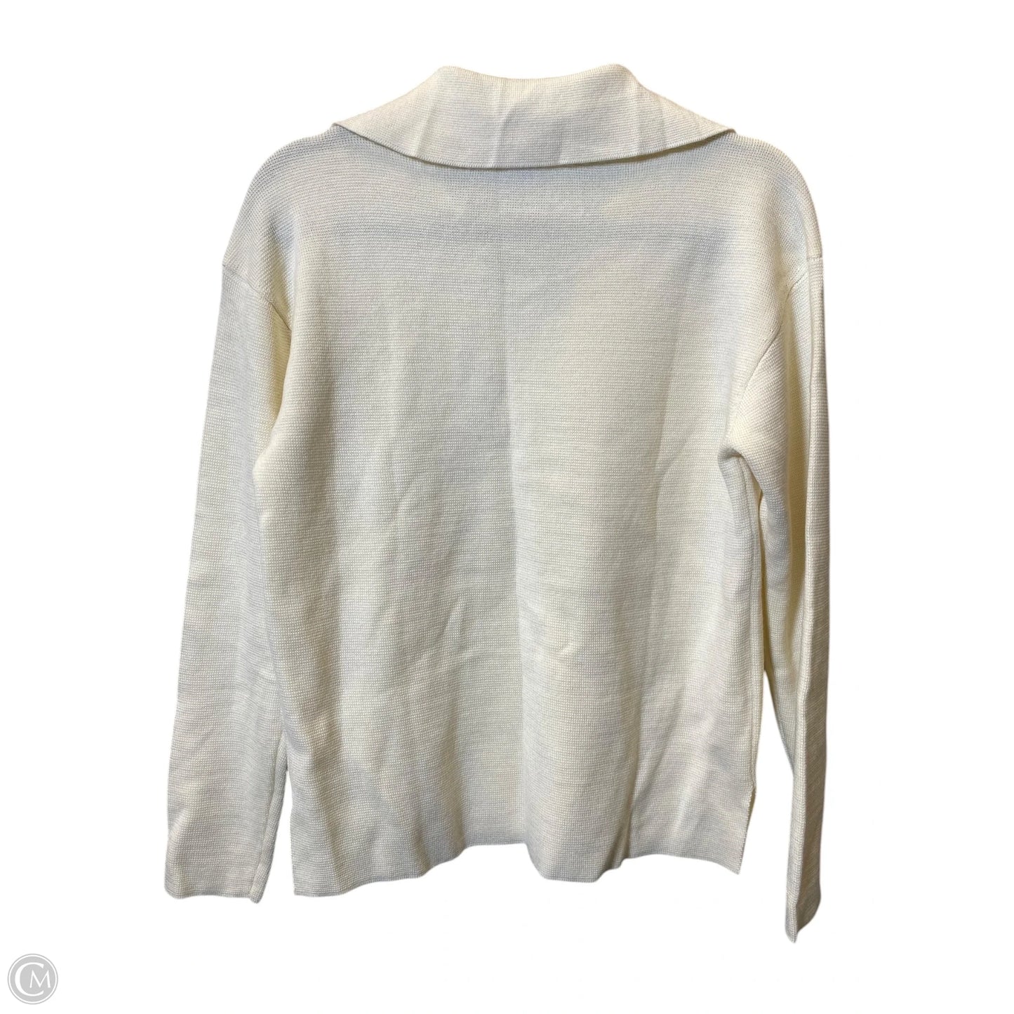 Sweater By Talbots In White, Size: S