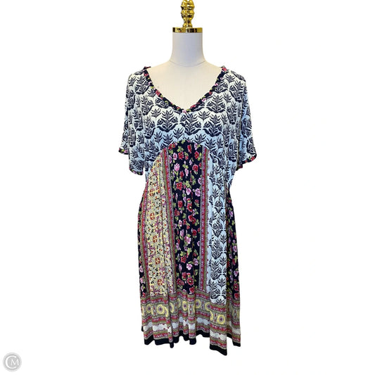 Dress Casual Midi By Bila In Multi-colored, Size: M