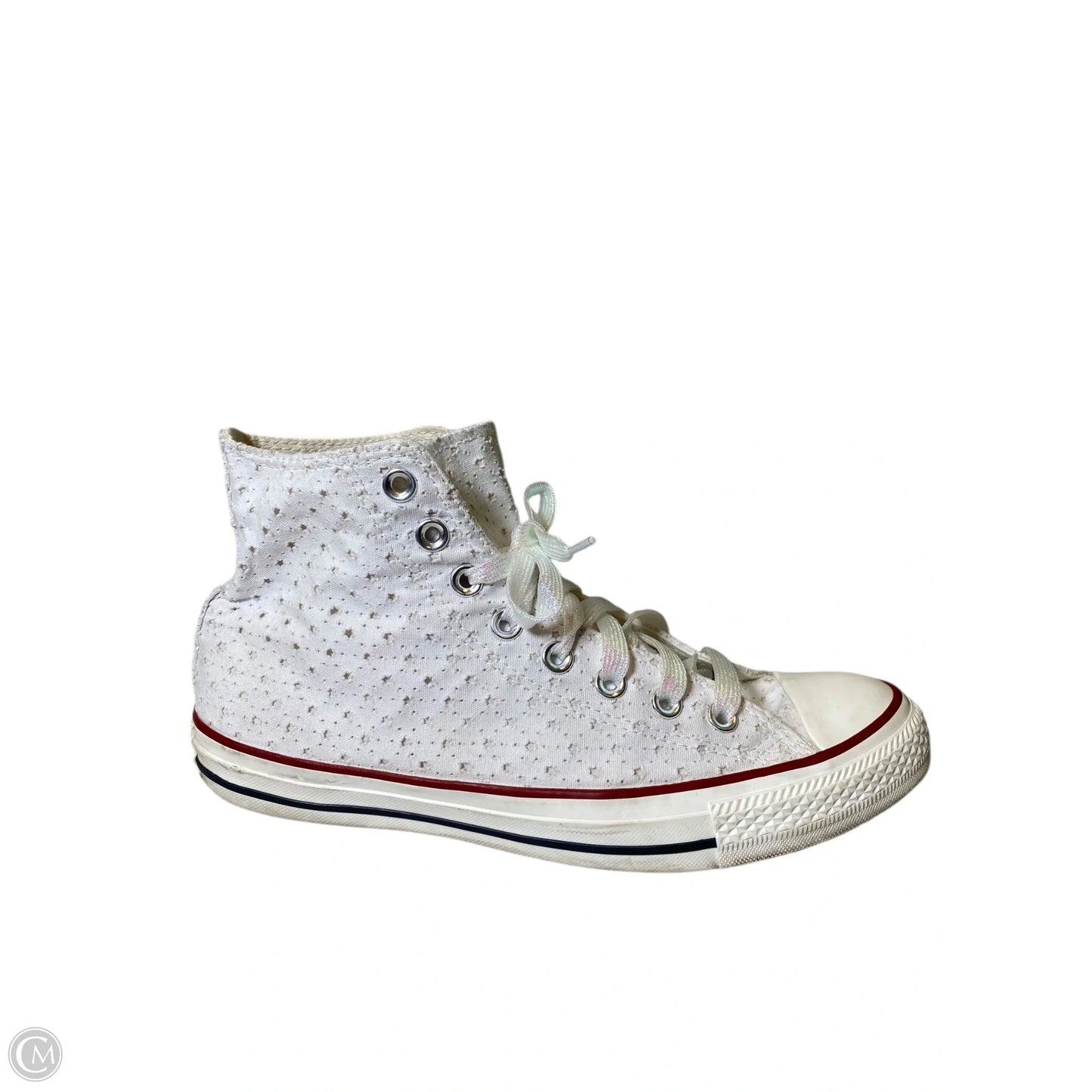 Shoes Athletic By Converse In White, Size: 10