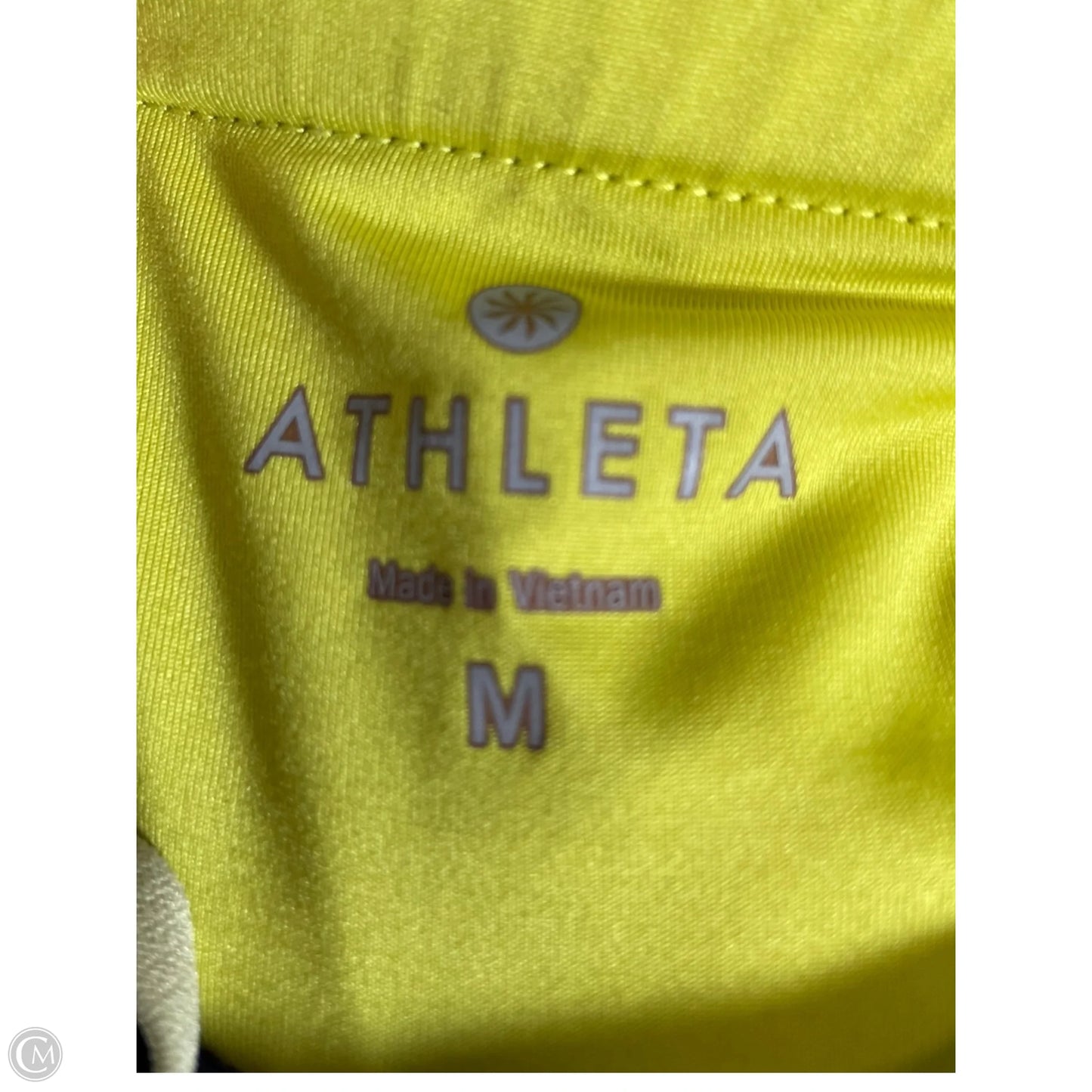 Athletic Skort By Athleta In Blue & Grey, Size: M