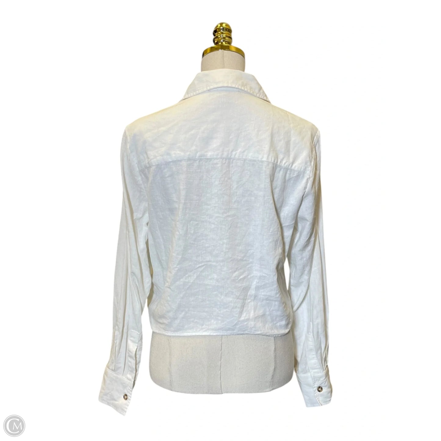 Top Long Sleeve By Sanctuary In White, Size: M