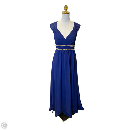 Dress Casual Maxi By Clothes Mentor In Navy, Size: 6