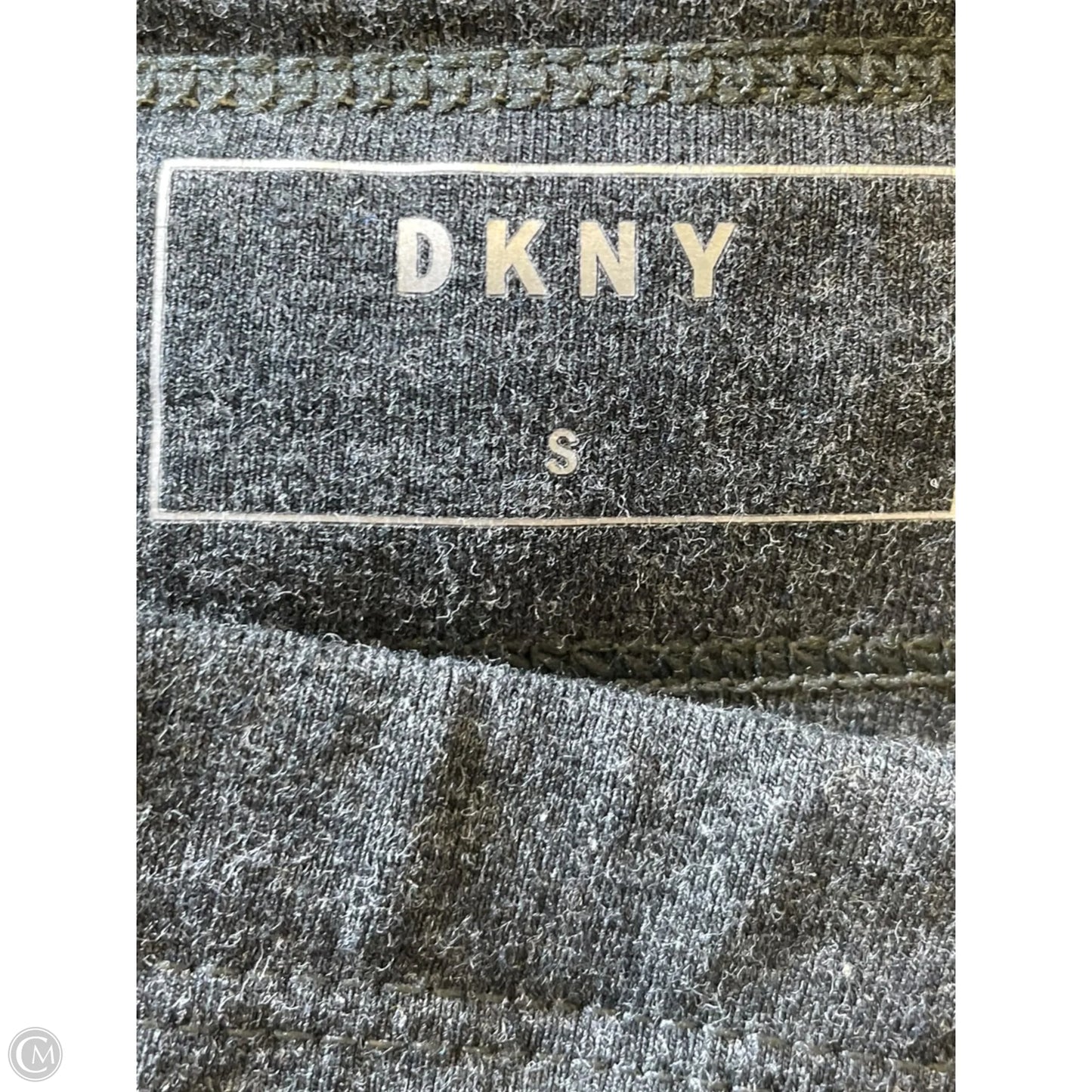 Athletic Leggings By Dkny In Grey, Size: S
