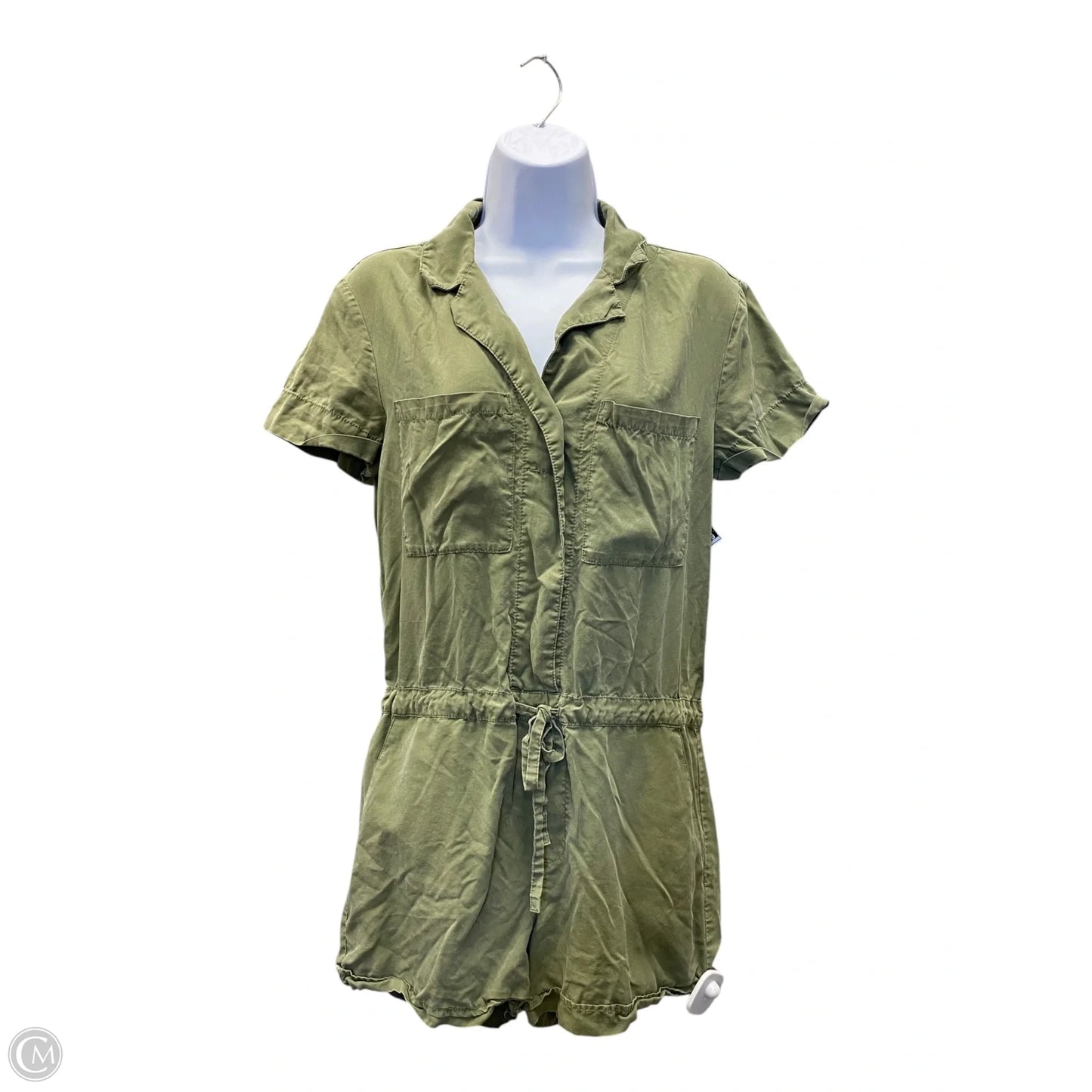 Romper By Anthropologie In Green, Size: Xs