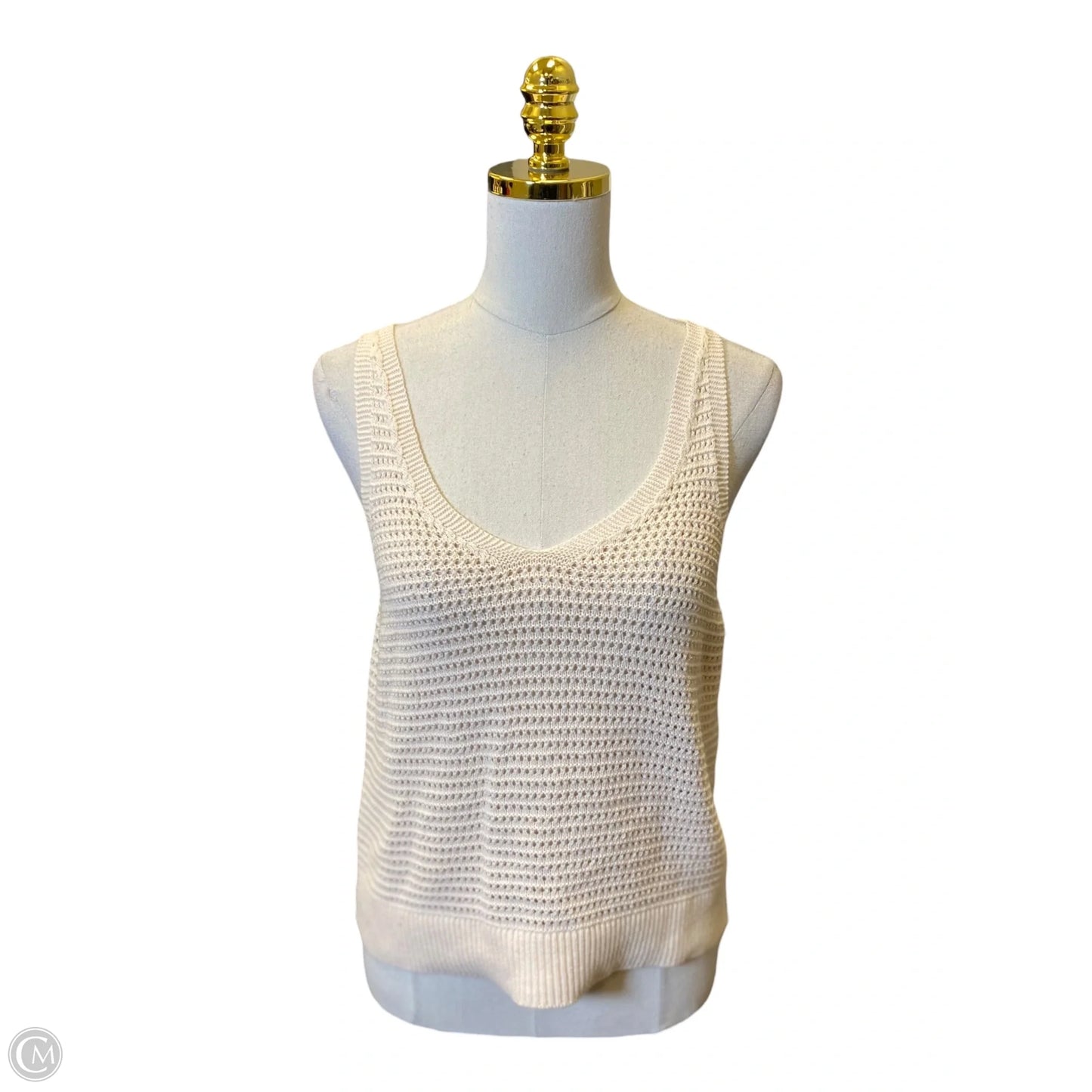 Tank Top By Banana Republic In Beige, Size: S
