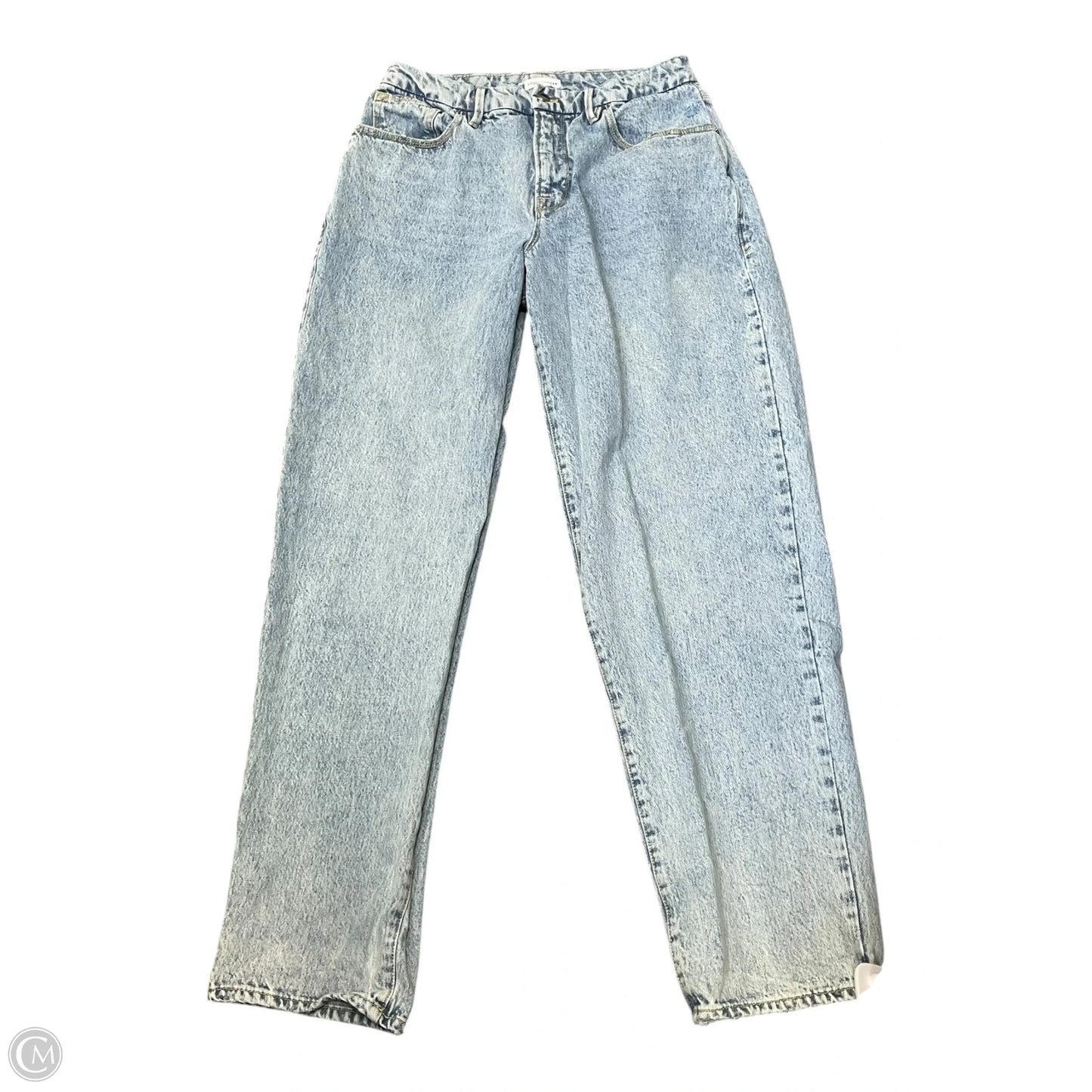 Jeans Straight By Good American In Blue, Size: 2