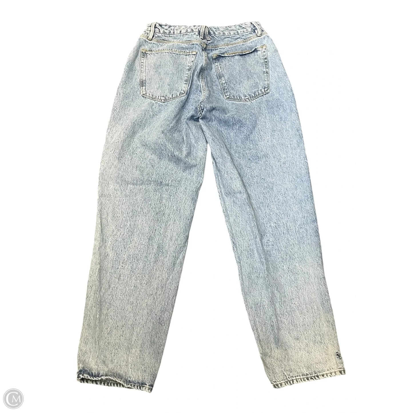 Jeans Straight By Good American In Blue, Size: 2