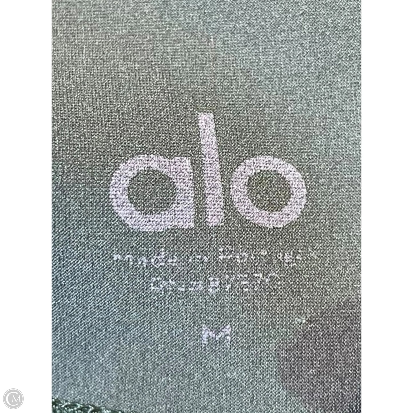 Athletic Leggings By Alo In Camouflage Print, Size: M