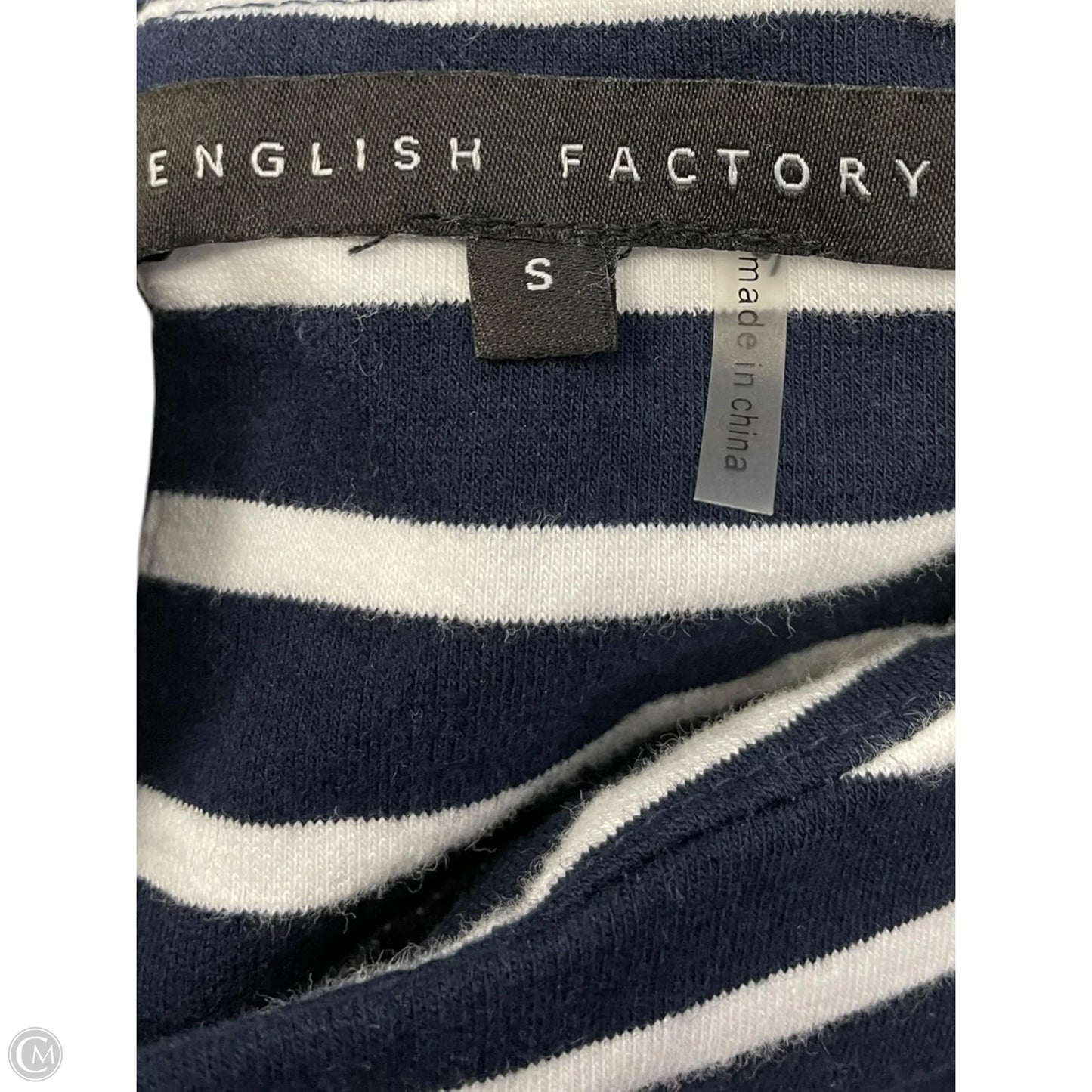 Dress Casual Midi By English Factory In Striped Pattern, Size: S