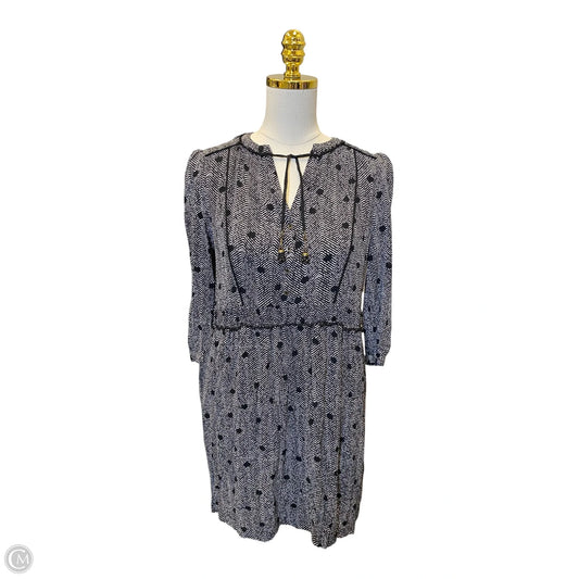 Dress Casual Midi By Maeve In Black & White, Size: S