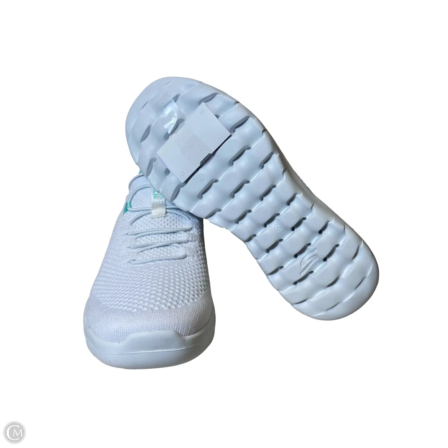 Shoes Athletic By Skechers In Blue & White, Size: 7.5