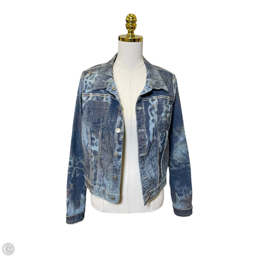 Jacket Denim By Clothes Mentor In Blue, Size: S