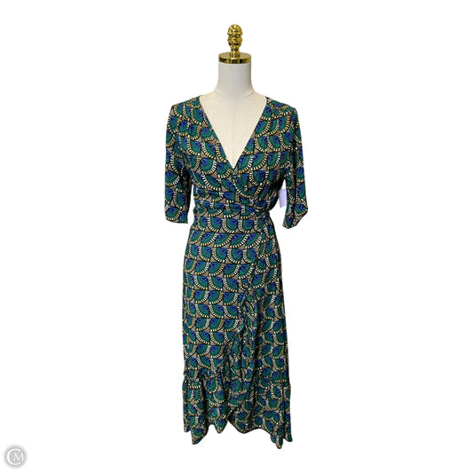 Dress Casual Midi By Clothes Mentor In Multi-colored, Size: M