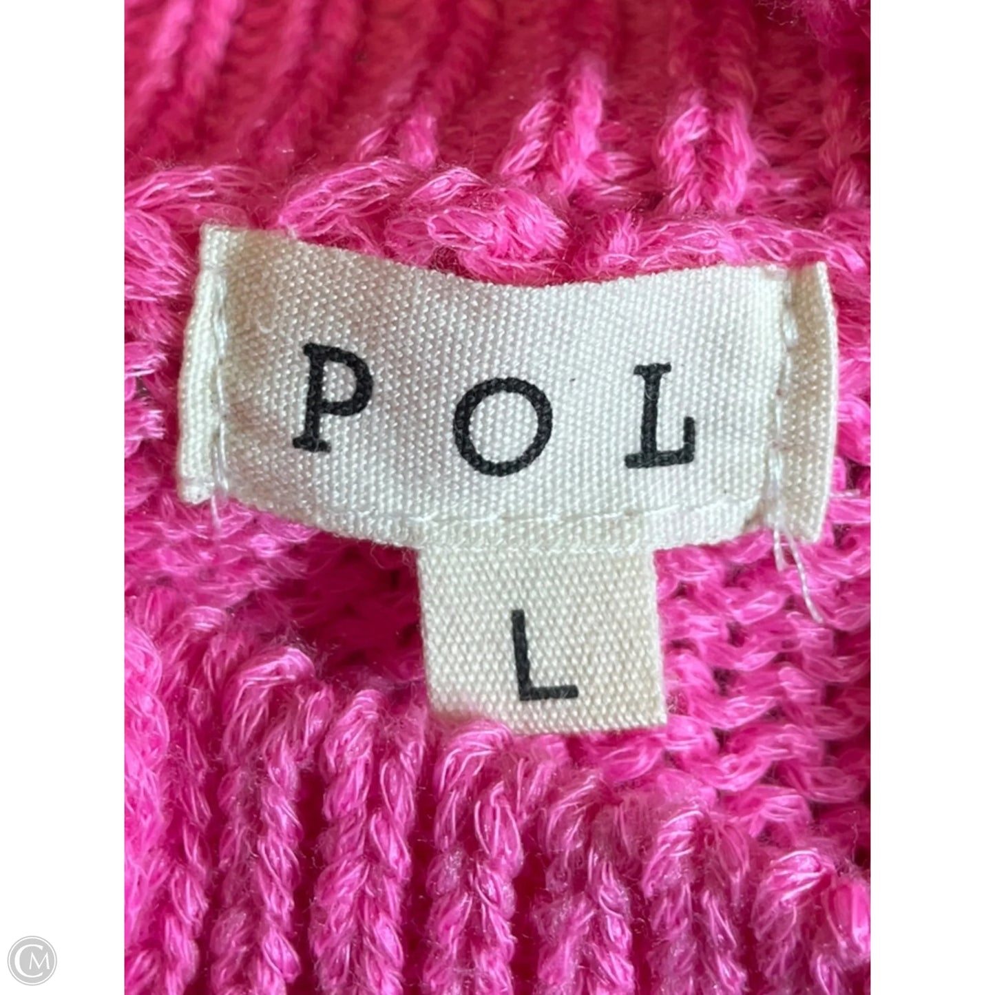 Sweater By Pol In Pink, Size: L