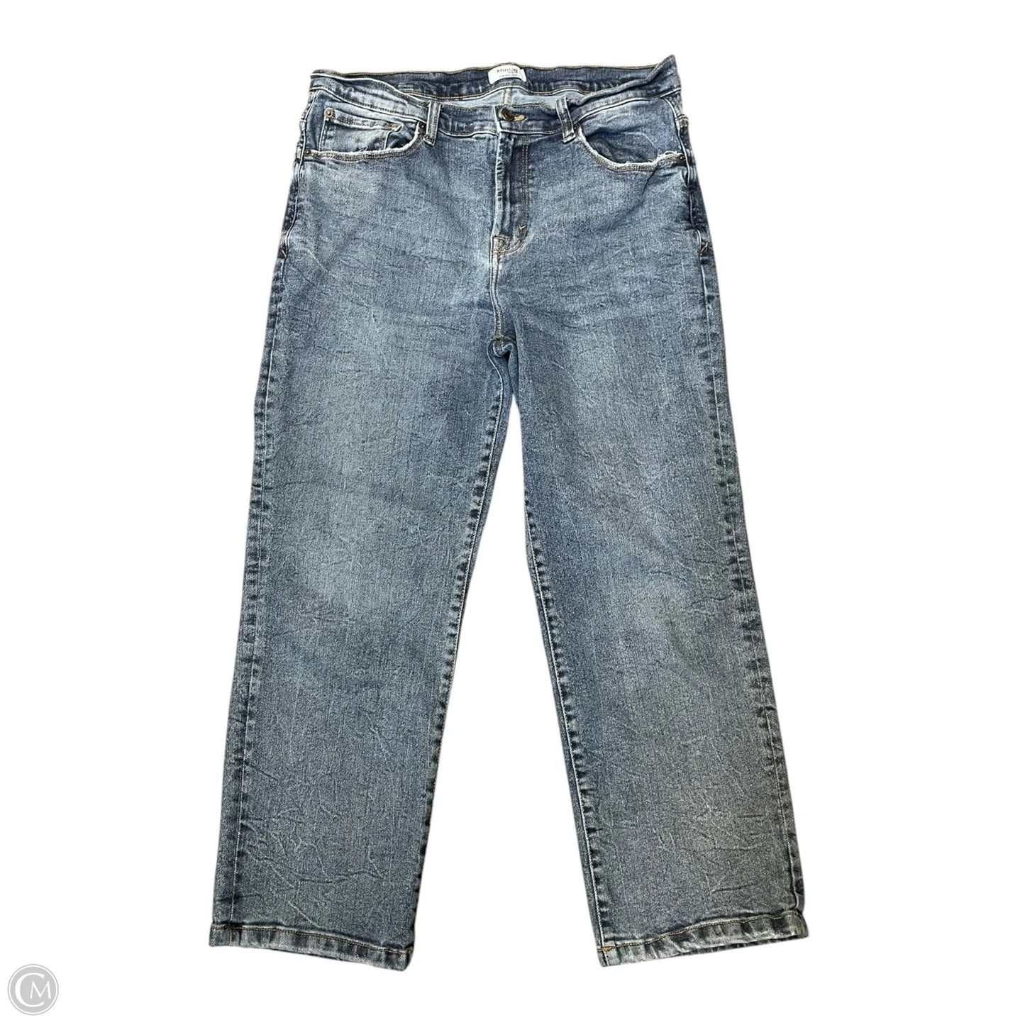 Jeans Straight By Kensie In Blue, Size: 14
