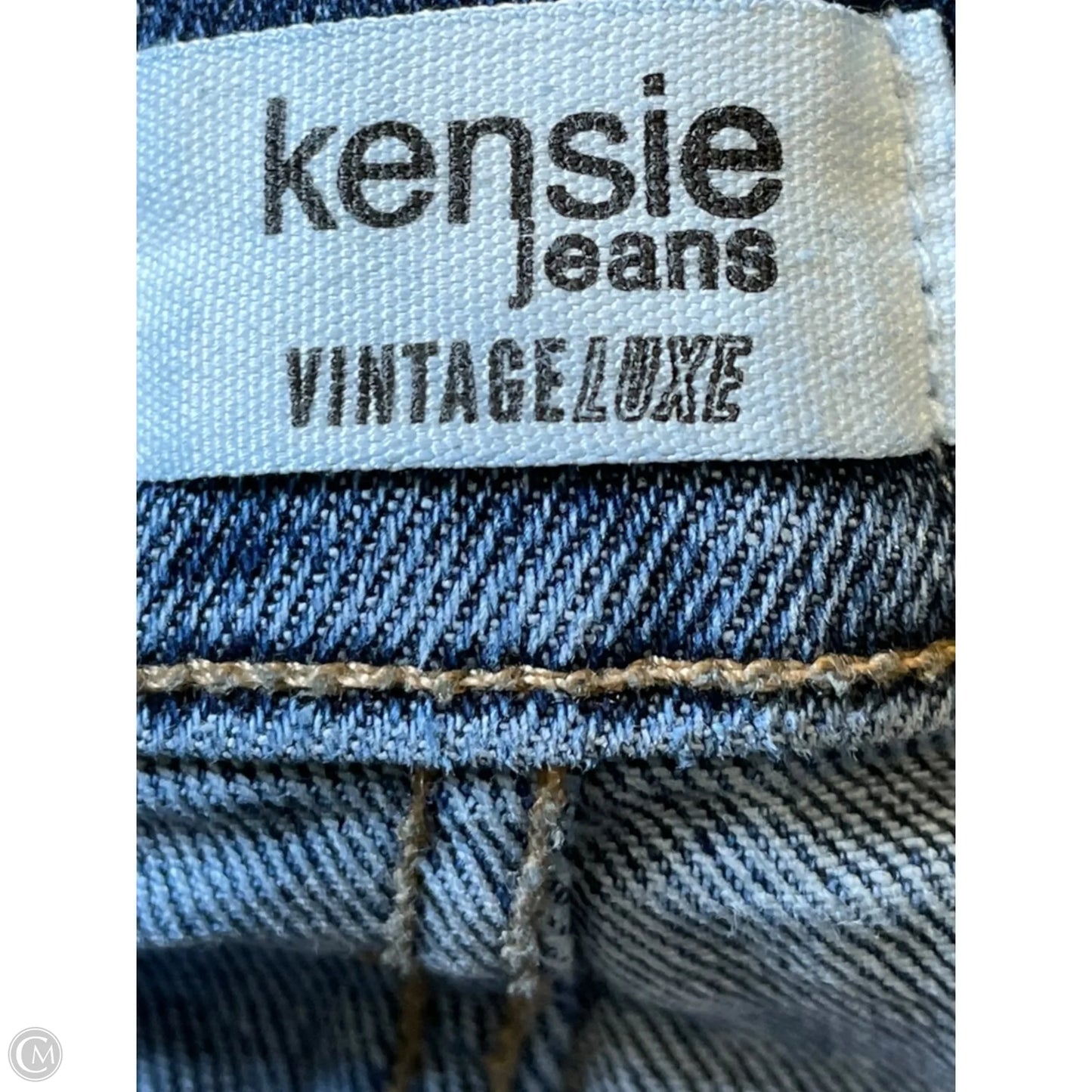Jeans Straight By Kensie In Blue, Size: 14