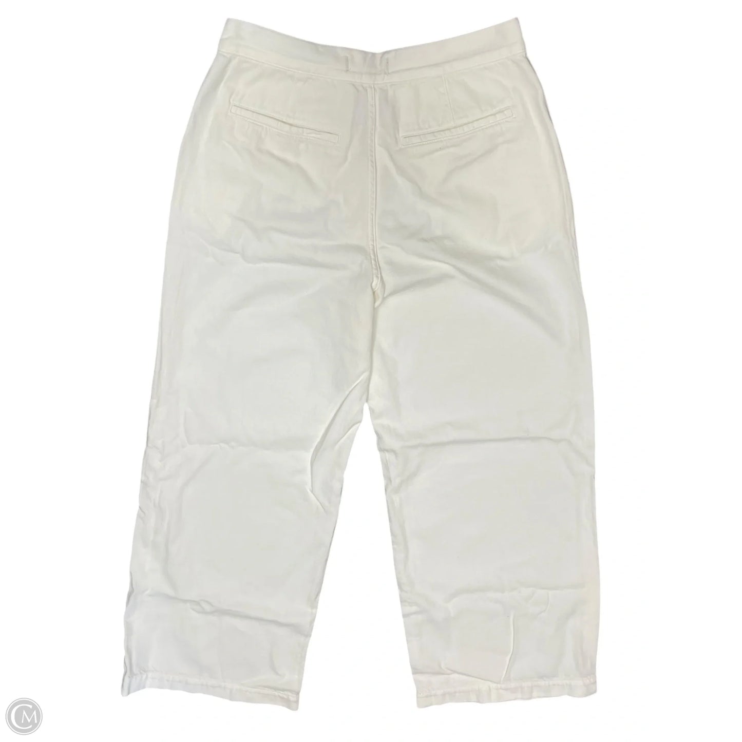 Jeans Wide Leg By Madewell In Cream, Size: 6