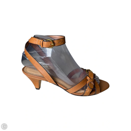 Shoes Heels Kitten By Gibson And Latimer In Brown, Size: 6.5