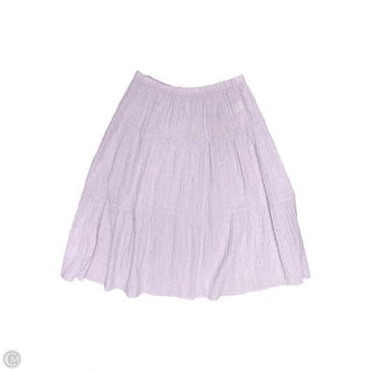 Skirt Maxi By Loft In Purple, Size: S