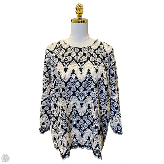 Top Long Sleeve By J. Jill In Multi-colored, Size: Xl